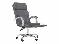 Clicnbuy Silla De Oficina|Silla de oficina reclinable cuero sintético