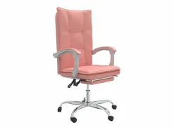 Clicnbuy Silla De Oficina|Silla de oficina reclinable cuero sintético