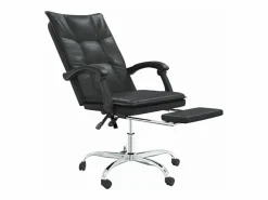 Clicnbuy Silla De Oficina|Silla de oficina reclinable cuero sintético