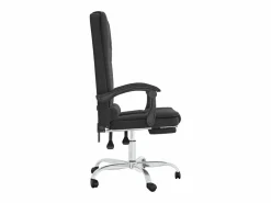 Silla de oficina reclinable masaje cuero sintético^Clicnbuy Online