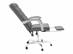Silla de oficina reclinable cuero sintético^Clicnbuy Best