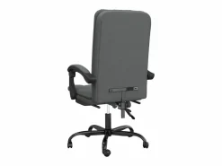 Clicnbuy Silla De Oficina|Silla de oficina reclinable de tela oscuro