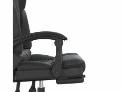 Clicnbuy Silla De Oficina|Silla de oficina reclinable masaje cuero sintético