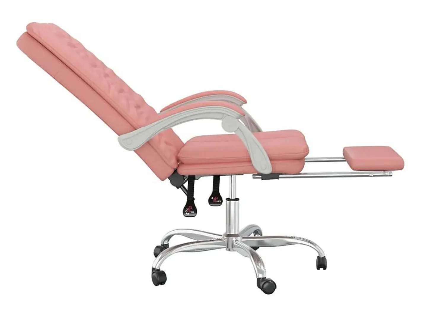 Silla de oficina reclinable cuero sintético^Clicnbuy Outlet