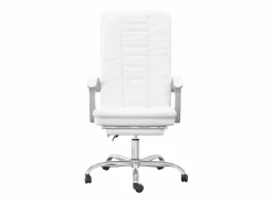 Silla de oficina reclinable cuero sintético^Clicnbuy Sale