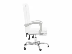 Silla de oficina reclinable cuero sintético^Clicnbuy Sale