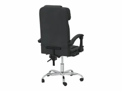Silla de oficina reclinable masaje cuero sintético^Clicnbuy Discount