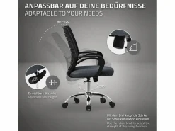ML-DESIGN Silla Gaming|Silla de oficina Silla de escritorio ergonómica Silla de ordenador Silla de jueg