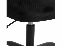 Clicnbuy Silla De Escritorio|Silla de oficina tela de malla negra