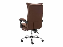 vidaxl Silla De Oficina|Silla de oficina tela marrón