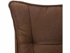 vidaxl Silla De Oficina|Silla de oficina tela marrón