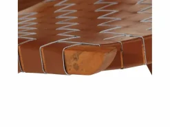 vidaxl Silla de relax plegable cuero auténtico marrón Marru00f3n Best