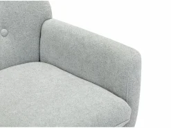 Silla de tela . Estilo escandinavo. SERINO^Vente-unique Discount
