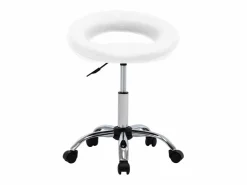 Silla de trabajo con ruedas cuero sintético ES47120^