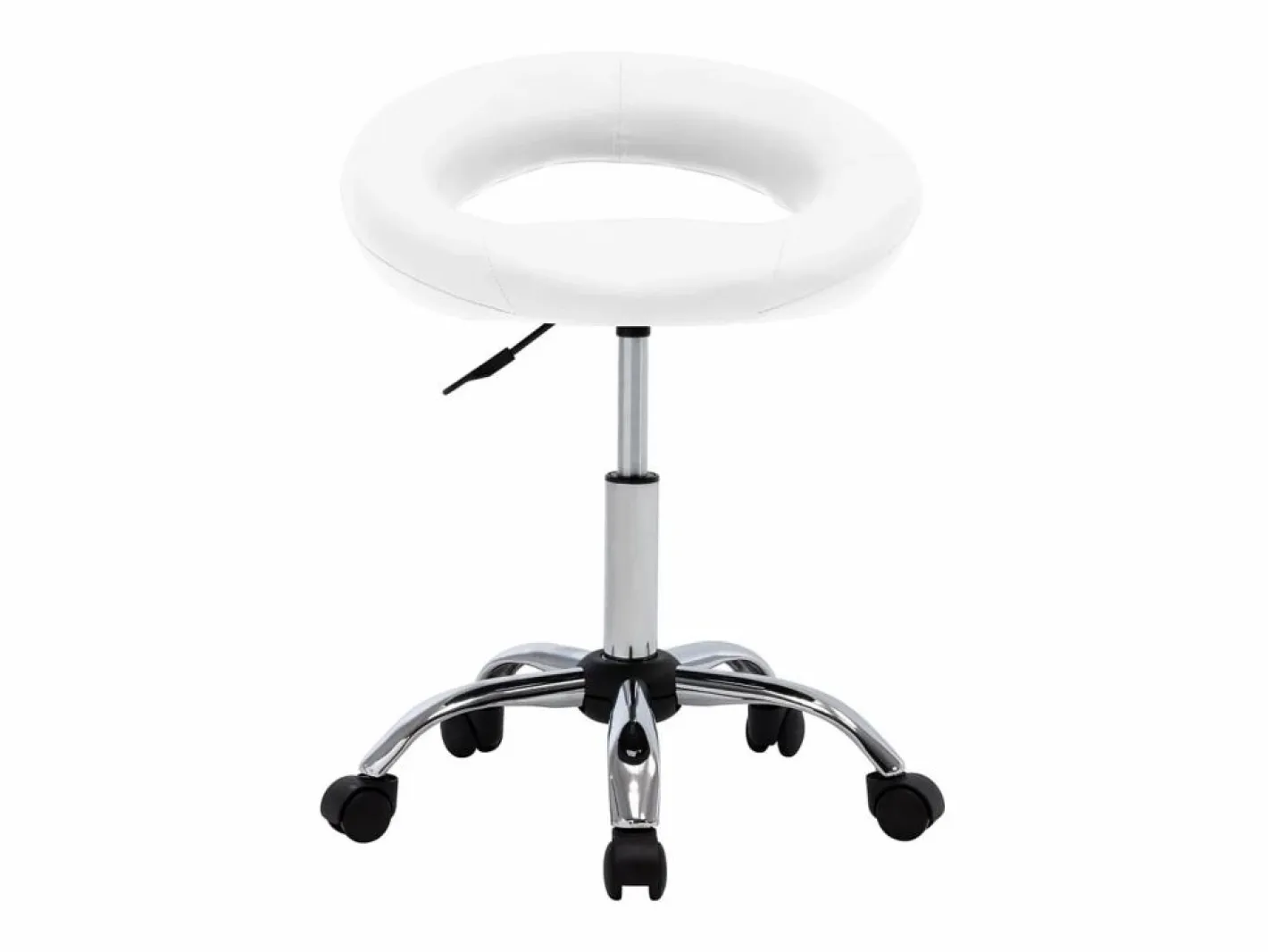 Silla de trabajo con ruedas cuero sintético^Clicnbuy Best
