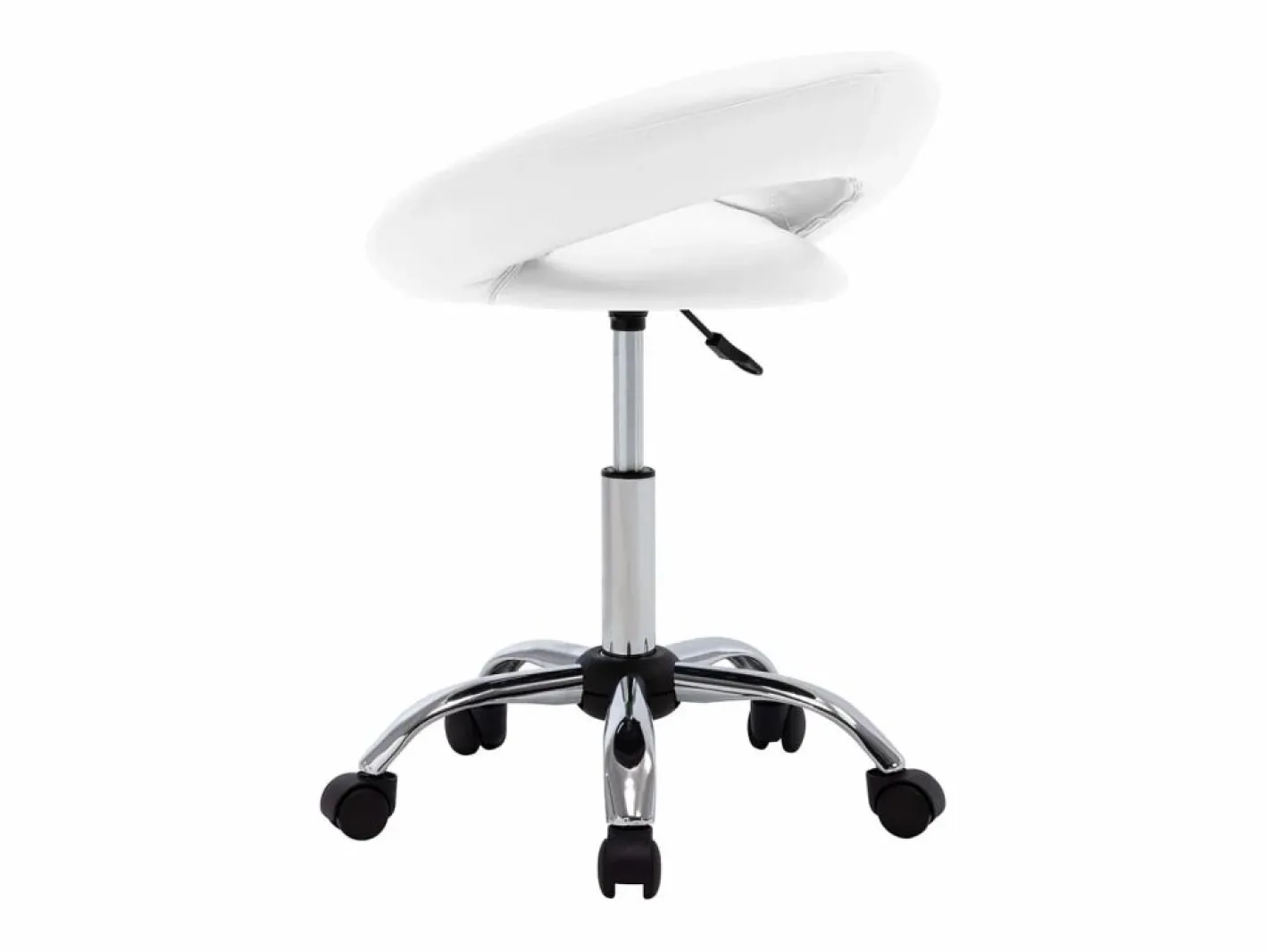 Silla de trabajo con ruedas cuero sintético^Clicnbuy Best