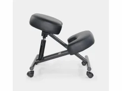 Silla ergonómica de rodillas postural modelo sueco metal polipiel Balancesteel Lux^AHD Clearance