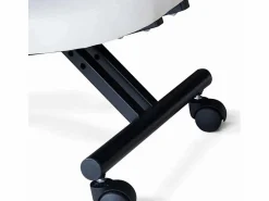 AHD Taburete De Oficina|Silla ergonómica de rodillas para oficina modelo sueco metal Balancesteel -