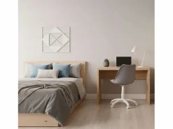 Silla Estudio Oficina Giratoria Luna y Blanco^ Online