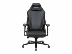 MAXPODIUM Silla Gaming|Silla gamer premium con función de masaje, soporta 170 kg – Heavy SMI, Negra