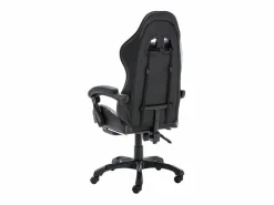 Clicnbuy Silla Gaming|Silla gaming con reposapiés cuero sintético y camuflaje