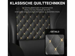 Silla gaming con reposapiés - asiento regulable en altura - silla de oficina - negra Negro Hot