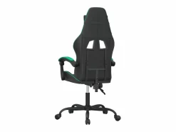 Clicnbuy Silla Gaming|Silla gaming cuero sintético y verde