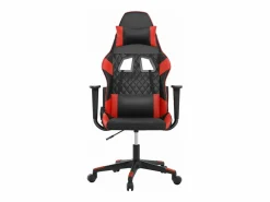 Clicnbuy Silla Gaming|Silla gaming cuero sintético y rojo