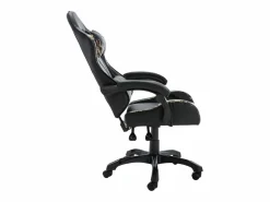 Clicnbuy Silla Gaming|Silla gaming de cuero sintético y camuflaje