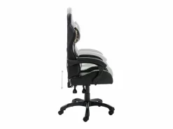 Clicnbuy Silla Gaming|Silla gaming de cuero sintético y camuflaje