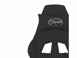 Silla gaming de masaje con reposapiés tela^Clicnbuy Outlet