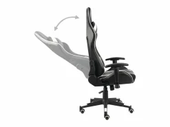 Silla gaming giratoria PVC^vidaxl Sale