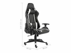Silla gaming giratoria PVC^vidaxl Sale