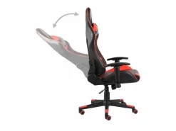 Clicnbuy Silla Gaming|Silla gaming giratoria PVC