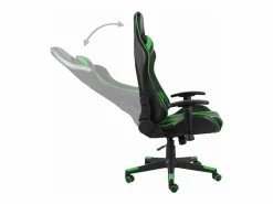 Clicnbuy Silla Gaming|Silla gaming giratoria PVC