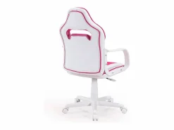 Silla gaming XTR Junior altura regulable símil piel blanco/ 98-108x60x60 cm Adec^Basic Hot