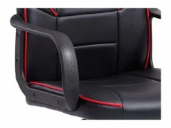 Basic Silla Gaming|Silla Gaming XTR Junior giratoria símil piel /rojo 98-108x60x60 cm Adec
