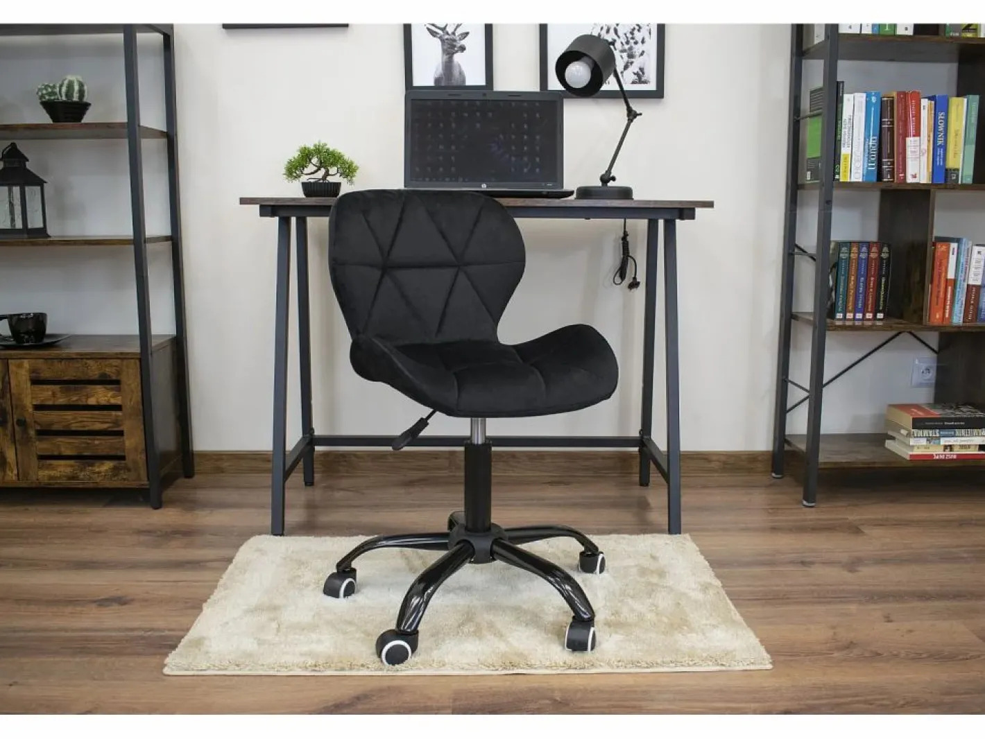 Silla De Escritorio|Silla giratoria Valora NOTO de terciopelo , ergonómica para oficina