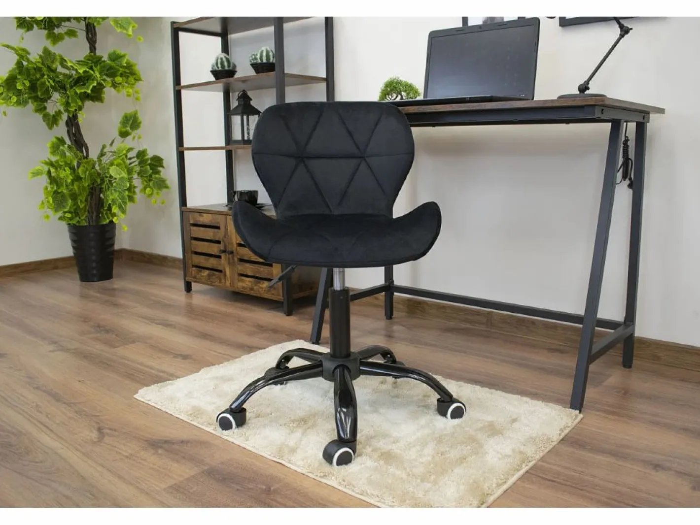 Silla De Escritorio|Silla giratoria Valora NOTO de terciopelo , ergonómica para oficina