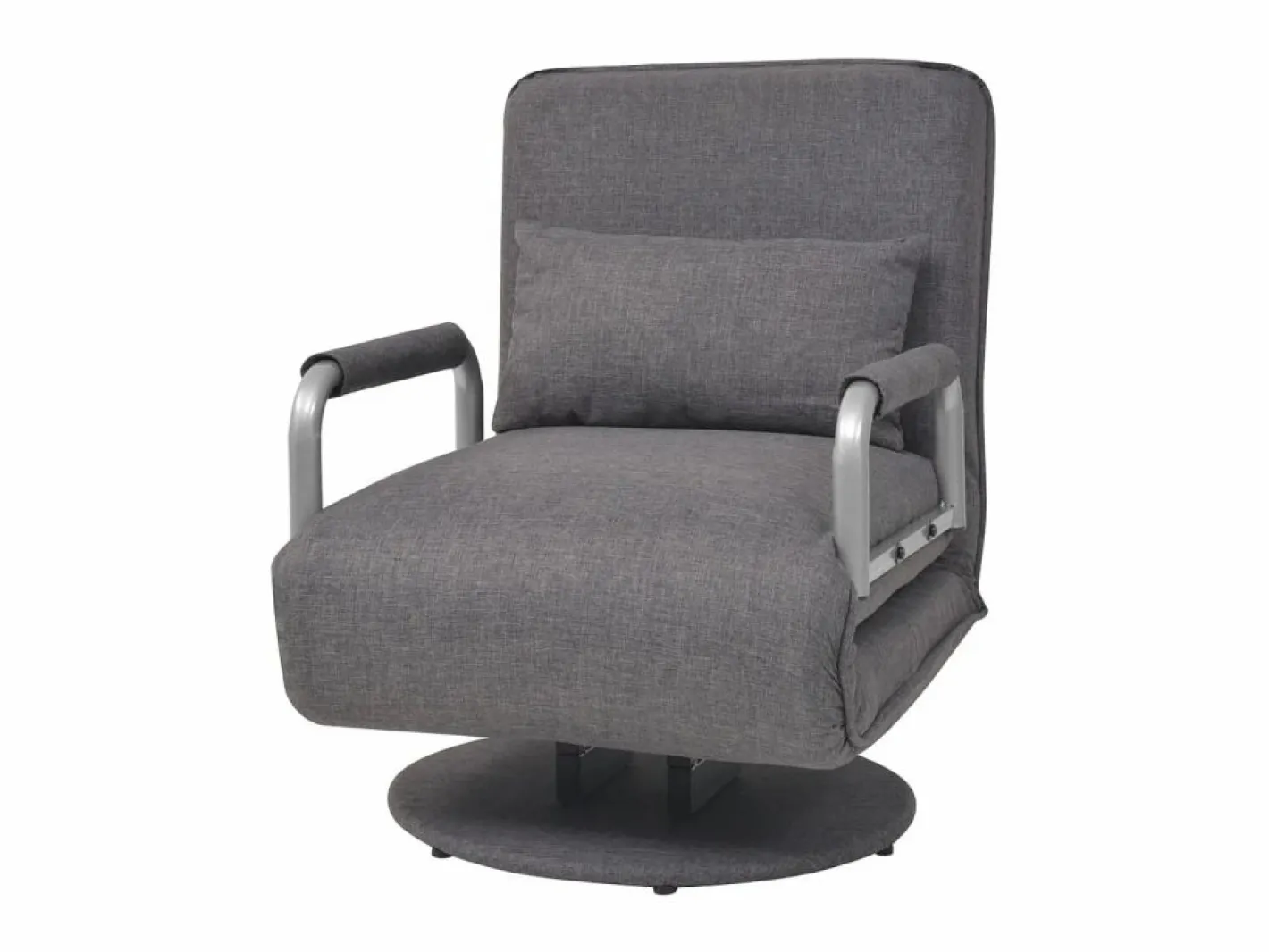 Silla giratoria y sofá cama tela oscuro ES77608^ Hot