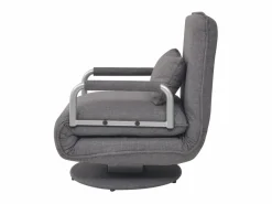 Silla giratoria y sofá cama tela oscuro ES77608^ Hot