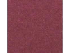 vidaxl Silla mecedora con reposapiés tela tinto Rojo Sale