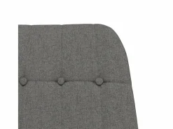 vidaxl Sillón Balancín|Silla mecedora de tela claro