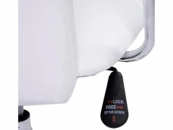 Silla oficina escritorio blanca polipiel^ Hot