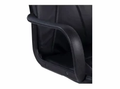 Silla De Oficina|Silla Oficina Gris Antracita con Ruedas, Regulable y Reposabrazos, 57x103x46 cm