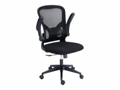 Silla Oficina Lexi Giratoria, Regulable, Reposabrazos, 66x108x64 cm Negro Discount