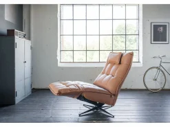 Kawola Sillón - marrón piel - MIKO Marru00f3n Clearance
