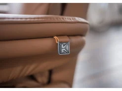 Kawola Sillón - marrón piel - NAMA Marru00f3n Outlet