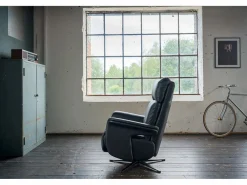 Kawola Sillón - piel - NAMA Negro Sale