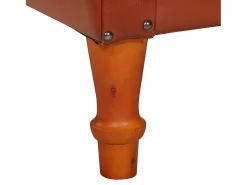 Sillón | Silla de cuero de cabra auténtico marrón SHL9098 Marru00f3n Discount